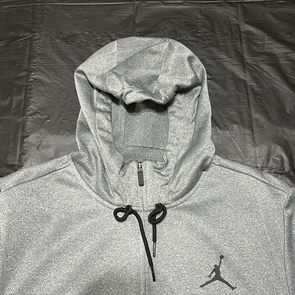 🔥🔥🔥 MENS JORDAN 23 ALPHA THERMA FULL ZIP HOODIE Size: LARGE 🔥🔥🔥 - Picture 14 of 14